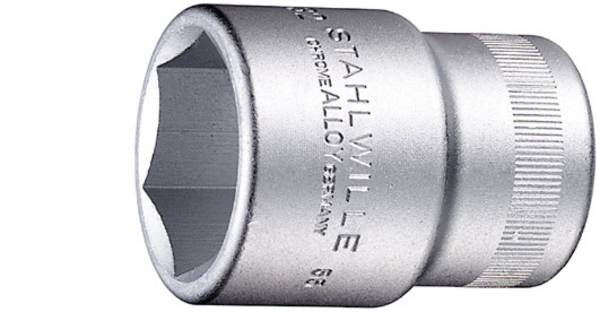 Douille 6 pans extérieurs 22 mm Longueur: 51 mm Stahlwille 05010022 Propulseur: 3/4" (20 mm) 1 pc(s)