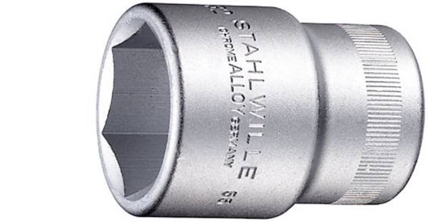 Douille 6 pans extérieurs 24 mm Longueur: 51 mm Stahlwille 05010024 Propulseur: 3/4" (20 mm) 1 pc(s)