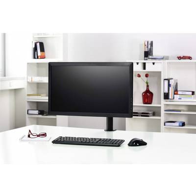 Hama Fullmotion simple Support de table pour écran 25,4 cm (10") - 66,0 cm (26") réglable en hauteur, inclinable, mobile-9