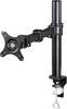 Hama Support de table pour écran Fullmotion 1 Écran(s) 25,4 cm (10") - 66,0 cm (26") noir réglable en hauteur, inclinable, mobile