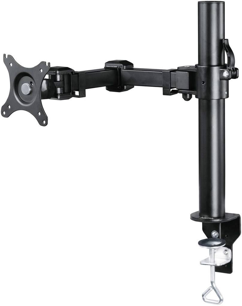 Hama Support de table pour écran Fullmotion 1 Écran(s) 25,4 cm (10") - 66,0 cm (26") noir réglable en hauteur, inclinabl-1