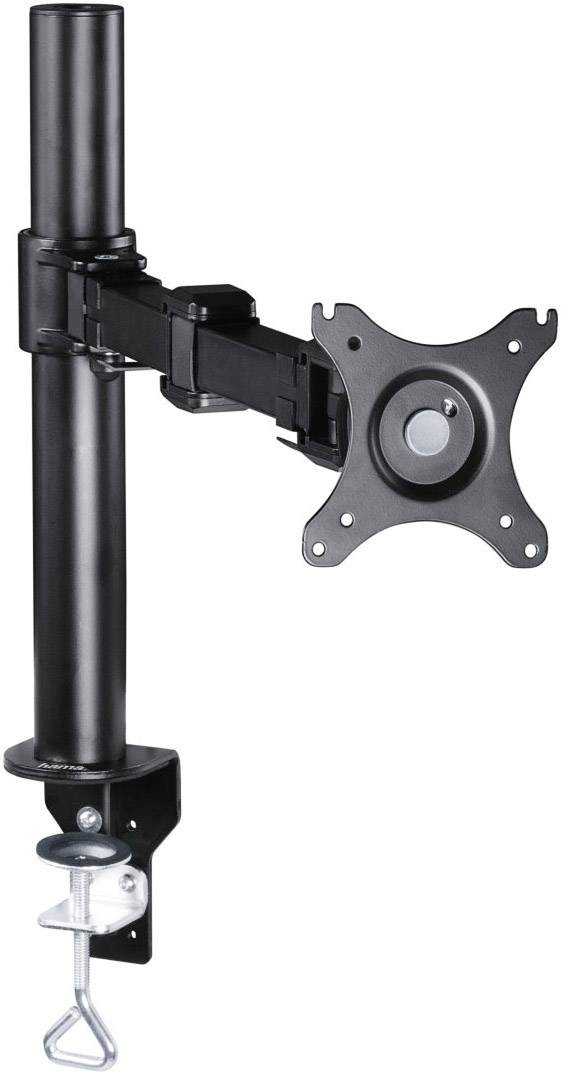 Hama Support de table pour écran Fullmotion 1 Écran(s) 25,4 cm (10") - 66,0 cm (26") noir réglable en hauteur, inclinabl-2