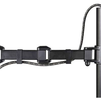 Hama Fullmotion simple Support de table pour écran 25,4 cm (10") - 66,0 cm (26") réglable en hauteur, inclinable, mobile-3