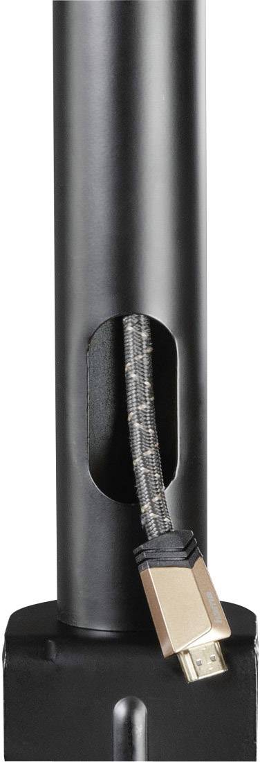 Hama Support de table pour écran Fullmotion 1 Écran(s) 25,4 cm (10") - 66,0 cm (26") noir réglable en hauteur, inclinabl-4