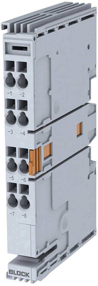 BLOCK EB-GND8 Borne collectrice de potentiel 8 x 10 A EB-GND8