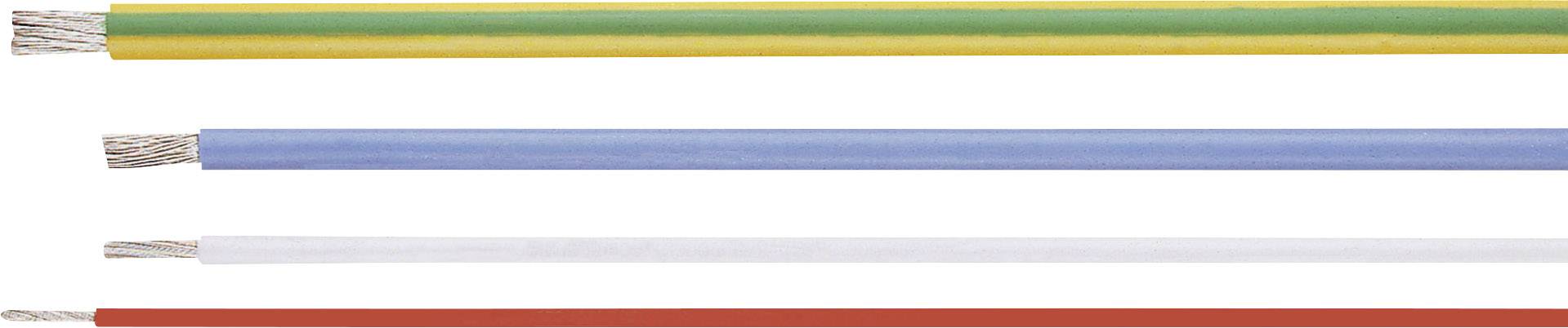 HELU 51340 Fil pour hautes températures HELUTHERM 145 1 x 2.50 mm² rouge Marchandise vendue au mètre