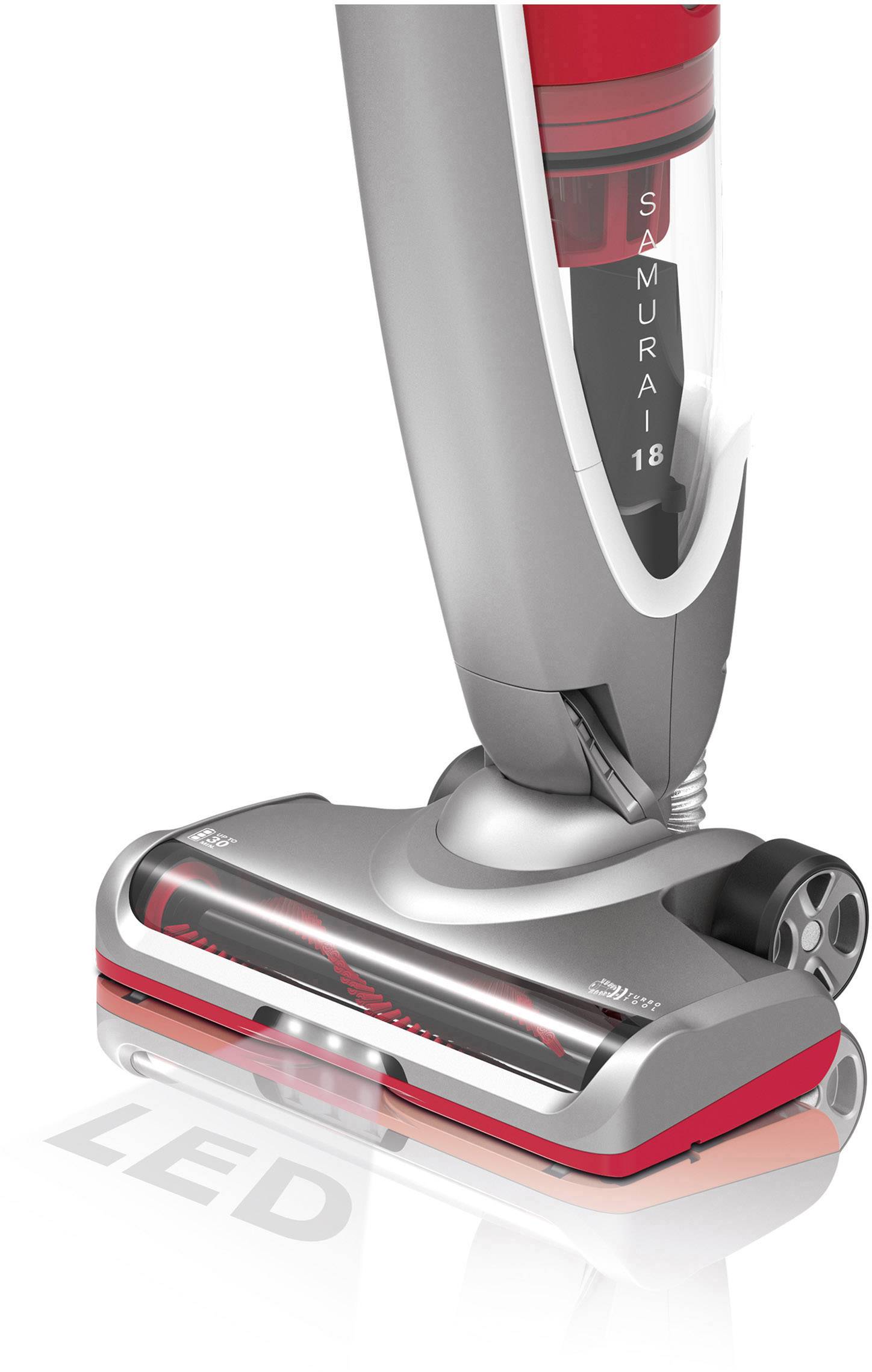 Aspirateur à main sans fil Dirt Devil Samurai 18 argent-rouge | Conrad.fr