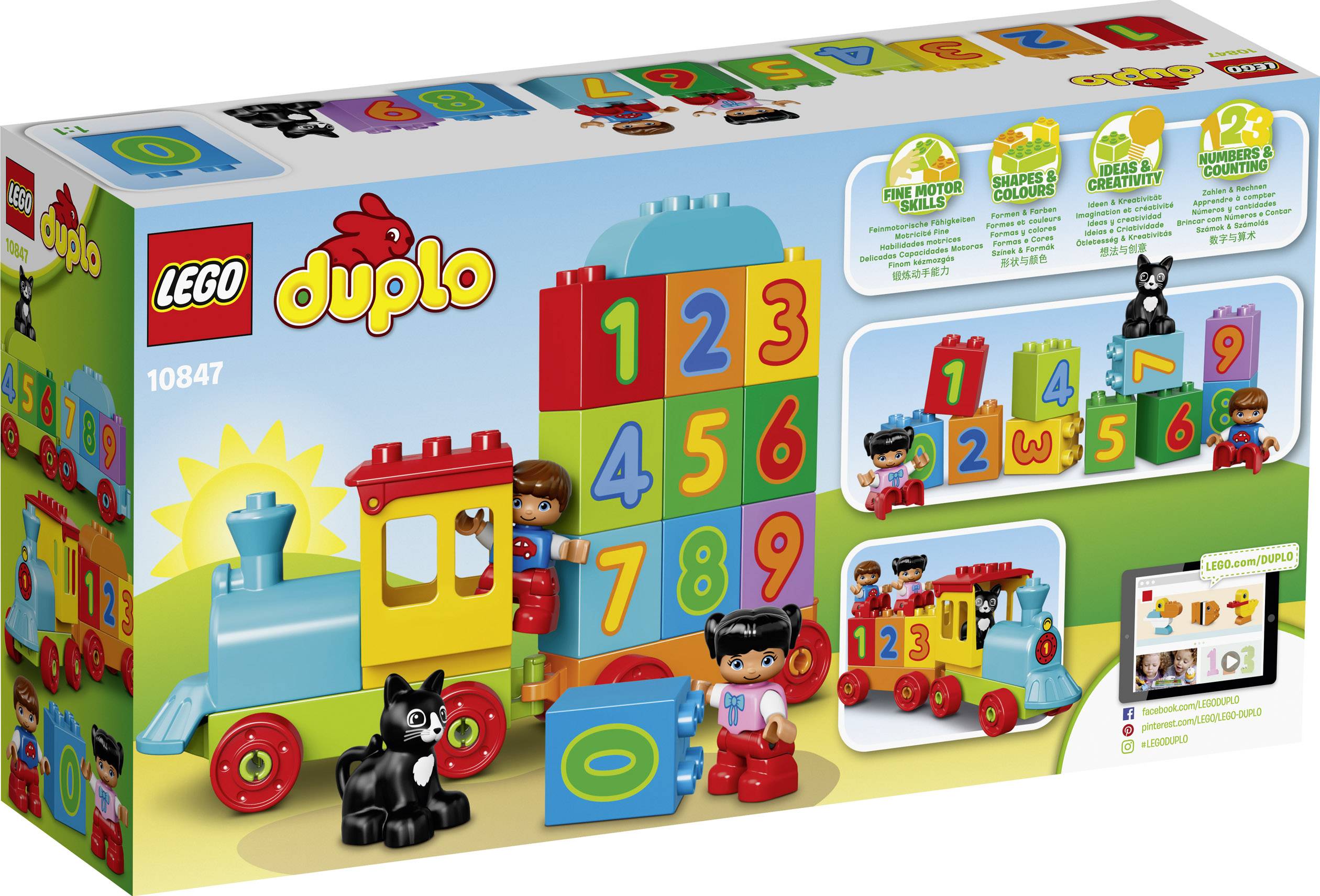 10847 Train des chiffres LEGO DUPLO 10847 Train des chiffres LEGO DUPLO