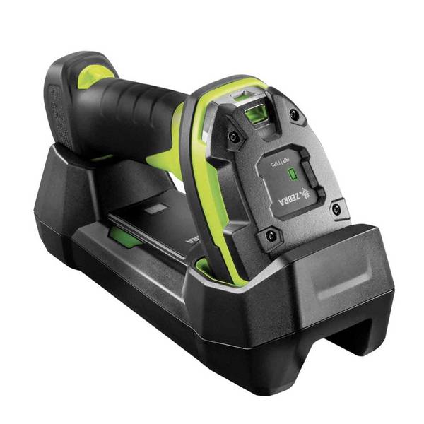 Lecteur de code-barres Zebra LI3678-SR Bluetooth, USB noir, vert