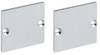 Barthelme 62399827 62399827 Set d'embouts de fermeture plastique (L x l x H) 30 x 2 x 30 mm 1 paire(s)