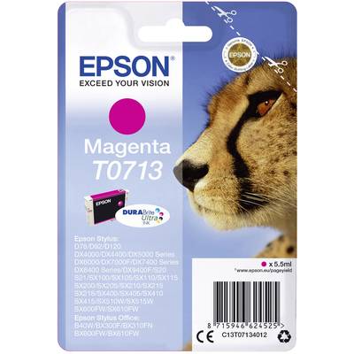 Epson Encre T0713 d'origine  magenta C13T07134012