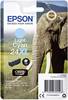 Epson Encre 24XL d'origine cyan photo C 13 T 24354012