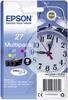 Epson Encre T2705, 27 d'origine pack bundle cyan, jaune, magenta C13T27054012
