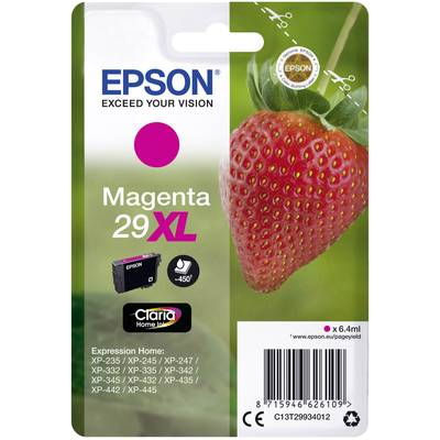 Epson Encre T2993, 29XL d'origine  magenta C13T29934012