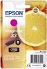 Epson Encre 33 d'origine magenta C13T33434012
