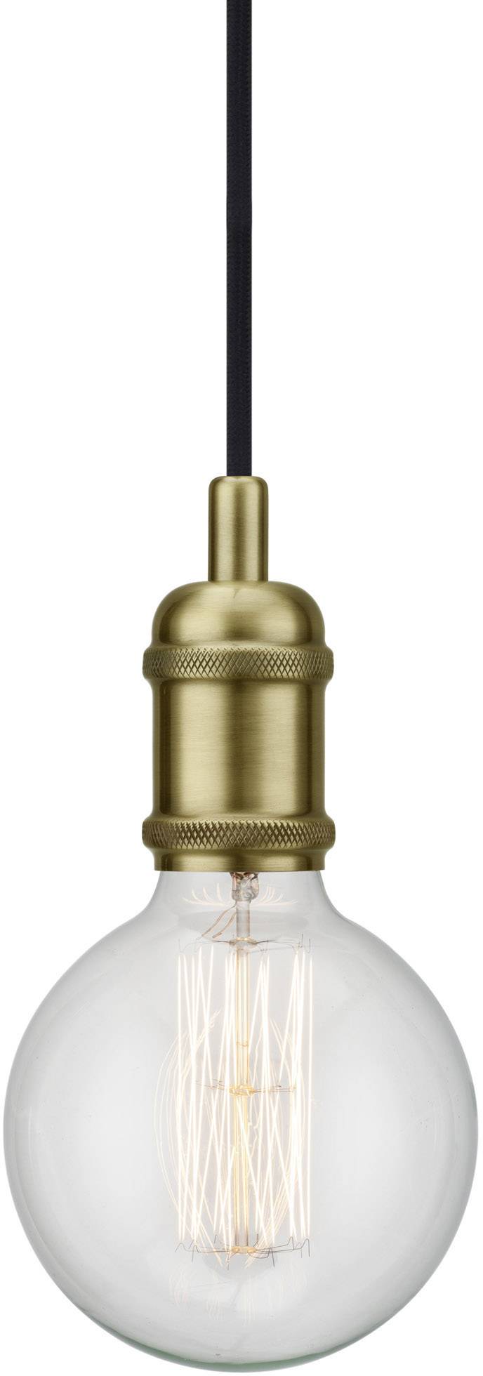 Nordlux Avra 84800025 Luminaire à suspendre LED E27 60 W laiton