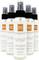 Six bouteilles étiquetées 'APRINTA PRO Adhesion-Spray'. Pour impression 3D, sans plateau chauffant. Soutient les matériaux tels que PLA et ABS.