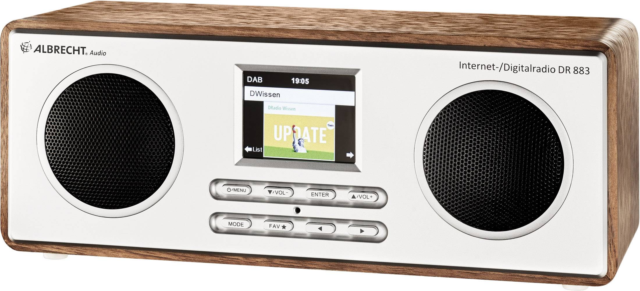 Albrecht DR 883 Radio de table DAB+, FM radio WiFi