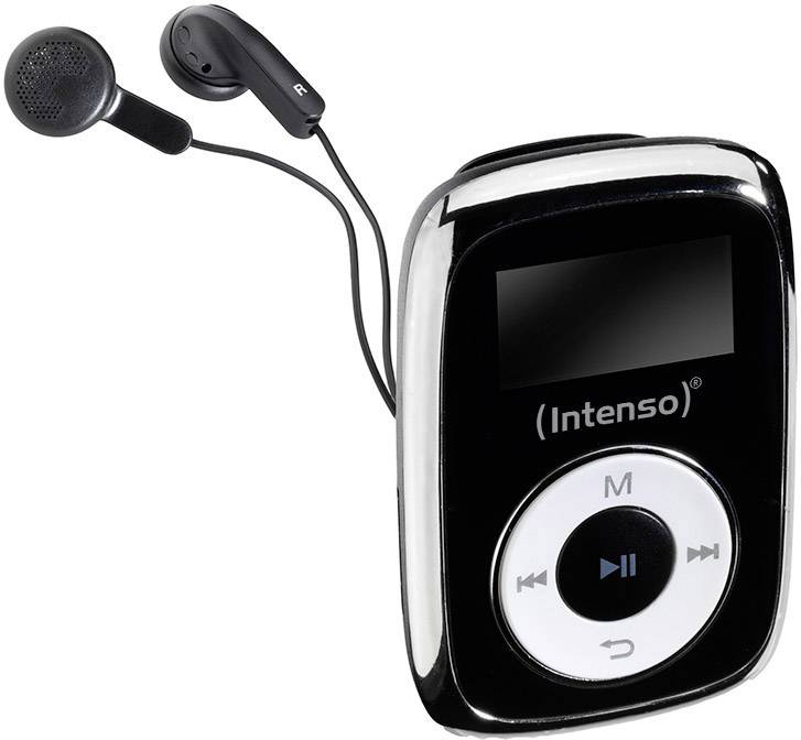 Lecteur MP3 Intenso Music Mover 3614560 8 GB noir clip de fixation 1 pc