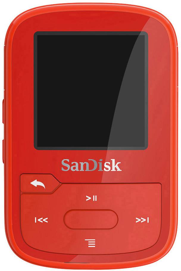 Digital Voice Recorder Notice En Français Lecteur MP3 SanDisk SDMX28-016G-G46R 16 GB rouge clip de fixation