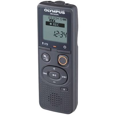 Olympus VN-541PC Dictaphone numérique Durée d'enregistrement (max.) 2080 h noir atténuation du bruit