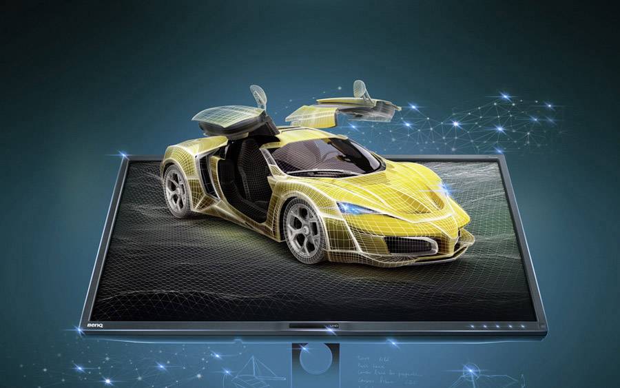 Moniteur LCD BenQ PD3200U CEE G (A - G) 81.3 cm 32 pouces 3840 x 2160 pixels 16:9 4 ms DisplayPort, HDMI™, USB 3.1 (Gen -5