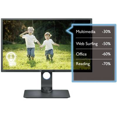 Moniteur LCD BenQ PD3200U CEE G (A - G) 81.3 cm 32 pouces 3840 x 2160 pixels 16:9 4 ms DisplayPort, HDMI™, USB 3.1 (Gen -9