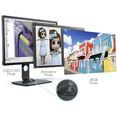 Moniteur LCD BenQ PD3200U CEE G (A - G) 81.3 cm 32 pouces 3840 x 2160 pixels 16:9 4 ms DisplayPort, HDMI™, USB 3.1 (Gen -10