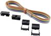 BKL Electronic 10122103 Jeu de connectique fil-à-carte avec décharge de traction Pas: 2.54 mm Nbr total de pôles: 10 Nbr de rangées: 2 1 set