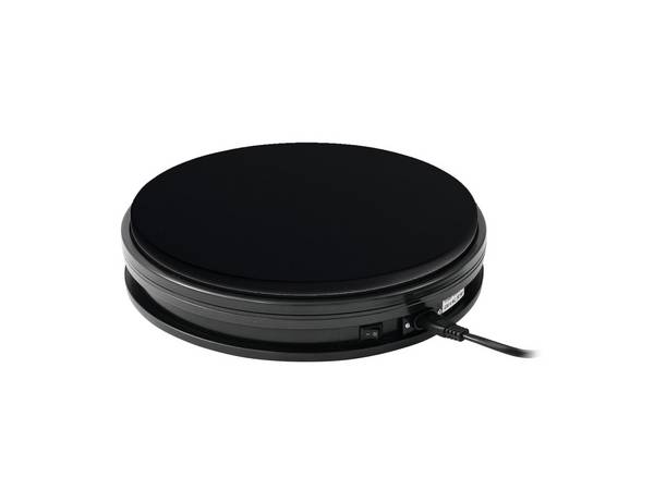 Europalms 25 cm tot 25 kg sort Plateau tournant
