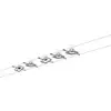 Paulmann MacII 94133 Système complet d'éclairage sur câble GU5.3 50 W LED chrome (mat)