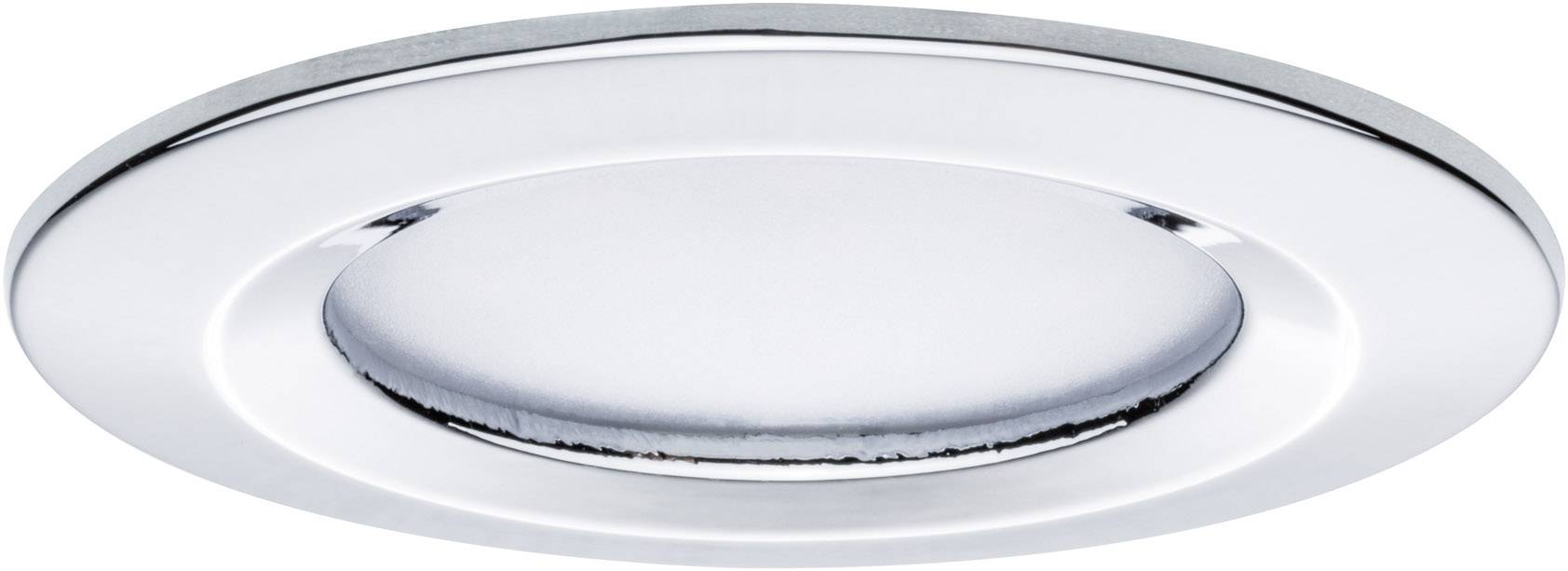 Spot LED encastrable pour salle de bains Paulmann 93874 N/A 20.4 W Coin chrome jeu de 3