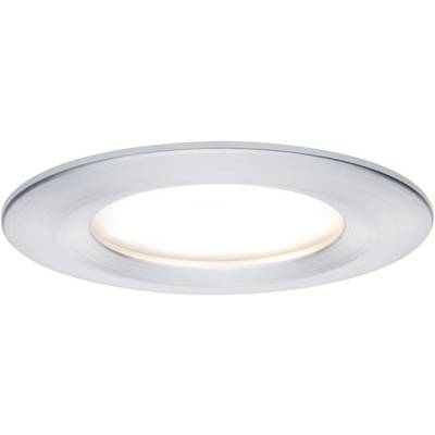 Spot LED encastrable pour salle de bains Paulmann 93900 N/A 6.8 W Coin Slim Aluminium (tourné)-0