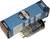 Un tube électronique à côté de son emballage bleu original portant l'inscription 'S4A' et d'autres détails techniques sur la boîte.