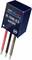 Convertisseur de tension de la série R-78W-0.5 de RECOM avec trois fils de connexion de couleurs : rouge, noir et marron.