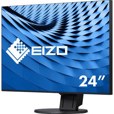 Moniteur LCD EIZO EV2451-BK noir CEE D (A - G) 60.5 cm 23.8 pouces 1920 x 1080 pixels 16:9 5 ms DisplayPort, DVI, HDMI™,-1