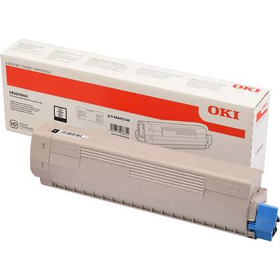 OKI Toner C833 C843 d'origine noir 10000 pages 46443104-0