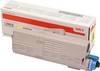 OKI Toner C532 C542 MC563 MC573 d'origine jaune 6000 pages 46490605