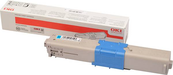 OKI Toner C332 MC363 d'origine  cyan 3000 pages 46508711