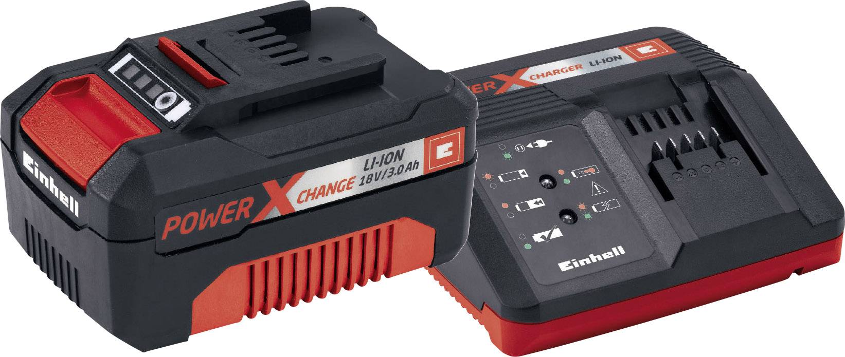 Einhell Power X-Change PXC Starter Kit 18V 3Ah 4512041 18 V 3 Ah Li-Ion ...