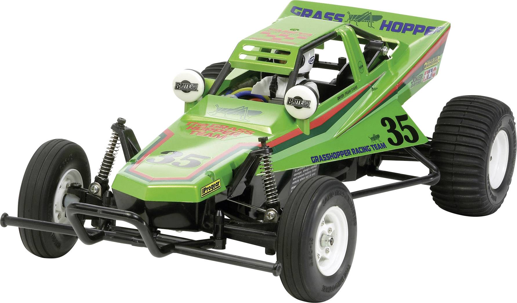 Buggy électrique Tamiya Grasshopper 2005 brushed propulsion arrière kit à monter 1:10