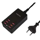 Chargeur USB LogiLink PA0139 Courant de sortie (max.) 6400 mA 6 x 6x USB-A auto-détection