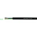 HELU 35005 Câble à gaine caoutchouc H05RR-F 3 G 0.75 mm² noir Marchandise vendue au mètre