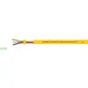 HELU 37272-1000 Câble à gaine caoutchouc YELLOWFLEX 5 G 2.5 mm² jaune 1000 m