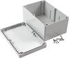 Hammond Electronics 1555VBGY Boîtier universel 240 x 160 x 120 ABS gris 1 pc(s)