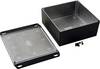 Hammond Electronics 1590KKFLBK Boîtier universel 125 x 125 x 56 aluminium noir 1 pc(s)