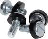 Hammond Electronics 1421SWM50 Vis de rechange avec rondelle intercalaire acier argent, noir 50 pc(s)