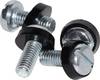 Hammond Electronics 1421SWM20 Vis de rechange avec rondelle intercalaire acier argent, noir 20 pc(s)