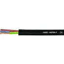 HELU 37022 Câble à gaine caoutchouc H07RN-F 2 x 4 mm² noir Marchandise vendue au mètre