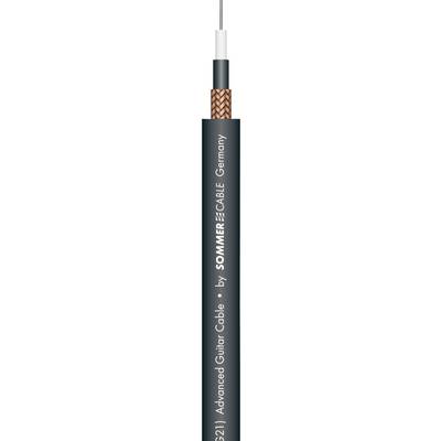 Sommer Cable 300-0091 Câble pour instruments  1 x 0.38 mm² noir Marchandise vendue au mètre